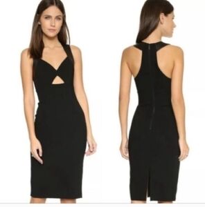 Alice + Olivia Black Sleeveless Dress